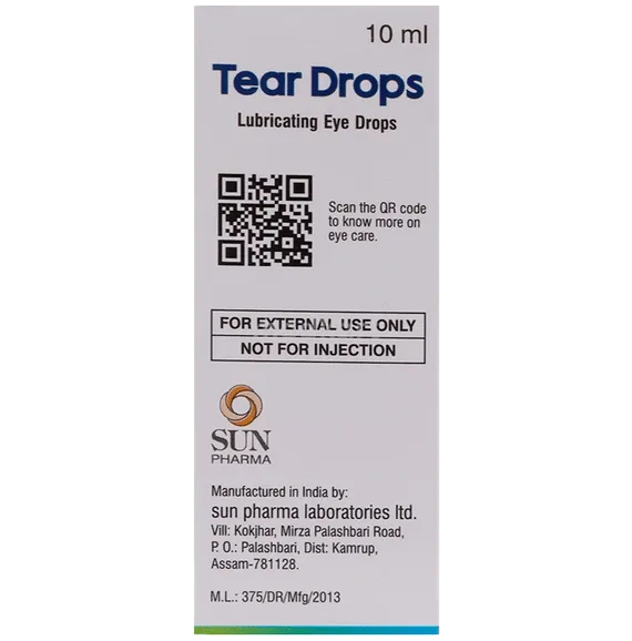 tear eye drops 10 ml